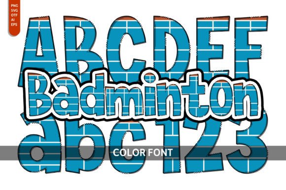 Badminton Font: A Playful Asset for Creative Projects
