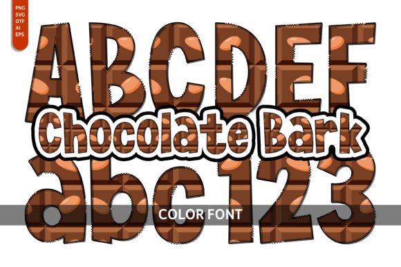 Chocolate Bark: A Font That Brings Sweetness to Your Designs