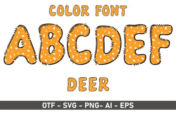 Exploring Deer: A Playful Font for Creative Projects