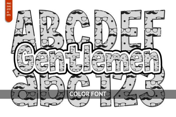Gentlemen Font: A Playful Addition to Your Creative Toolkit