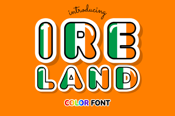 Ireland: A Display Font with the Spirit of the Emerald Isle