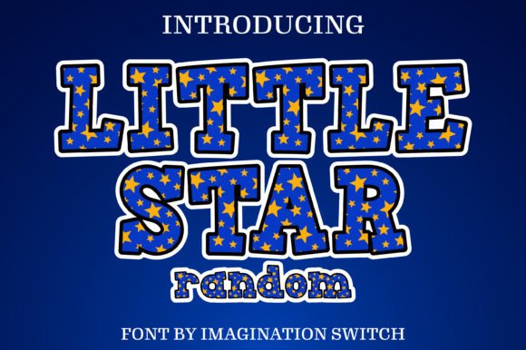 Little Star: A Creative Font with a Colorful Personality