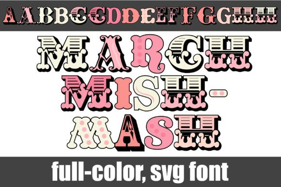 Mishmash Mom: A Full-Color SVG Font for Modern Creators