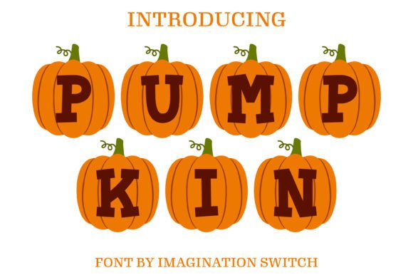 Pumpkin: A Vibrant Display Font for Bold Designs